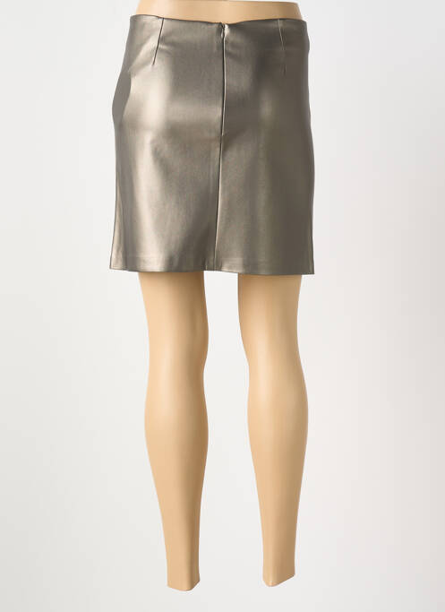 Jupe courte marron ORAIJE femme