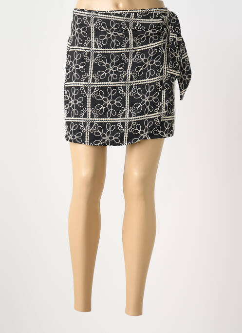 Jupe courte noir LILI & LALA pour femme