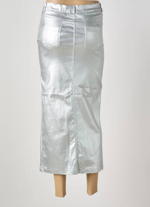 Jupe longue argent ATELIER DE MILA femme