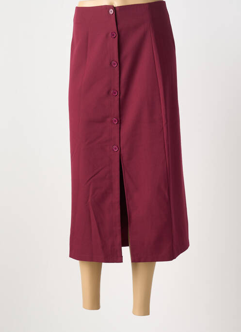 Jupe longue rouge CERISE BLUE pour femme