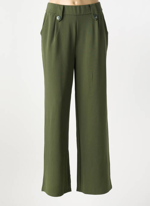 Pantalon droit vert ONLY pour femme