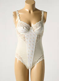 Body lingerie avec armature blanc MARIE JO femme