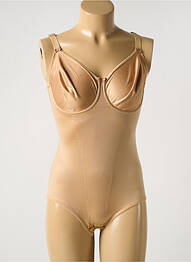 Body lingerie effet matière satinée chair PRIMADONNA femme