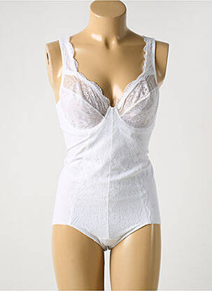 Body lingerie avec armature blanc COTTON CLUB femme