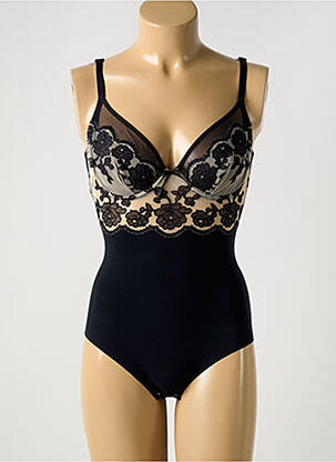 Body lingerie avec armature noir LISANZA femme