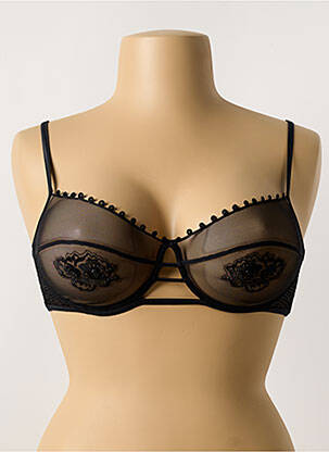 Soutien-gorge haut soutien-gorge balconnet haut soutien-gorge balconnet noir RCRESCENTINI BY COTTON BLUB femme