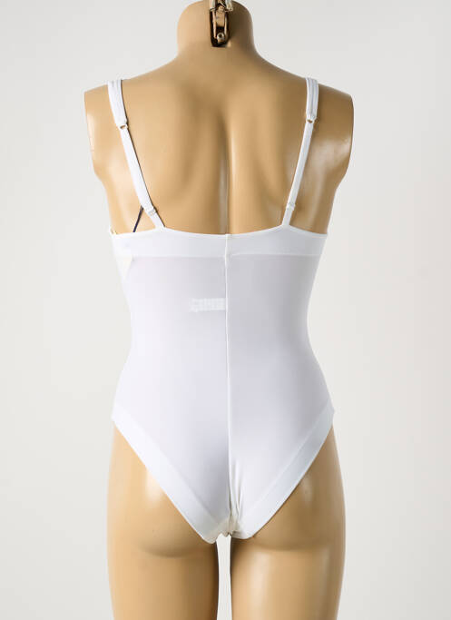 Body lingerie blanc COTTON CLUB pour femme
