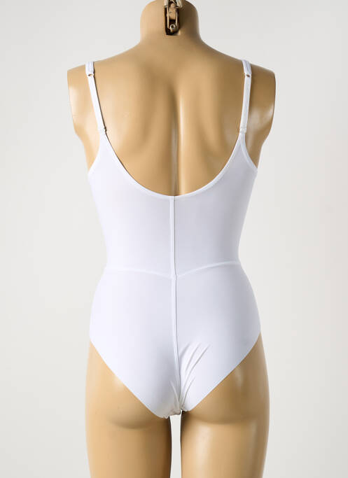 Body lingerie blanc COTTON CLUB pour femme