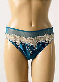 Tanga stretch bleu LISE CHARMEL femme