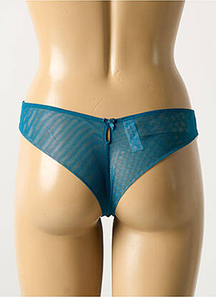 Tanga stretch bleu LISE CHARMEL femme