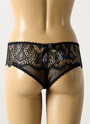 Culotte légère et transparente noir COTTON CLUB femme