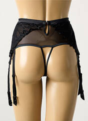 Guêpière/Porte-jarretelle noir RCRESCENTINI BY COTTON BLUB pour femme seconde vue