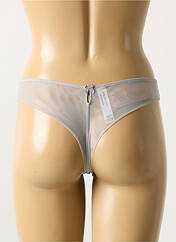 Tanga gris LISE CHARMEL pour femme seconde vue