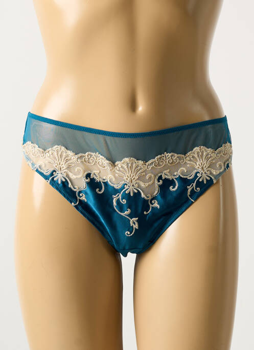 Tanga bleu LISE CHARMEL pour femme