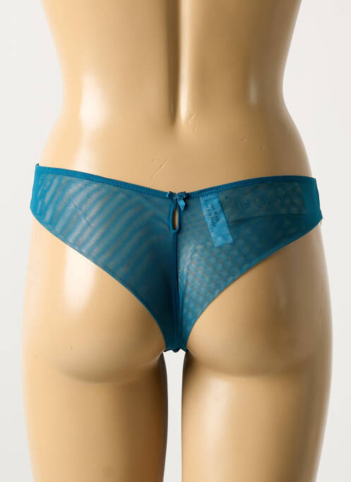 Tanga bleu LISE CHARMEL pour femme