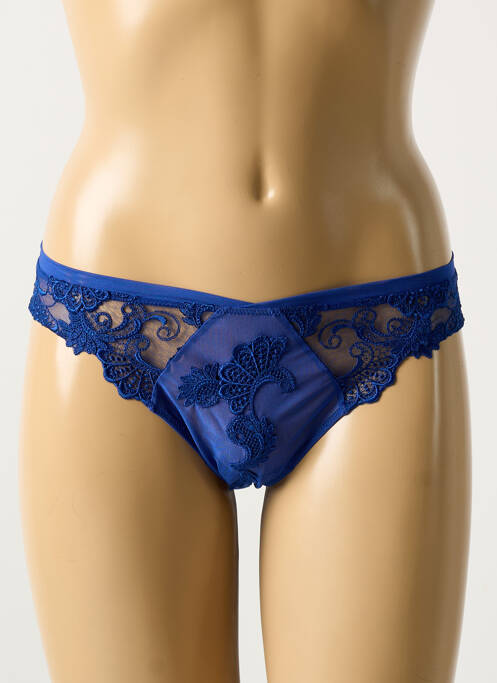 Tanga bleu LISE CHARMEL pour femme
