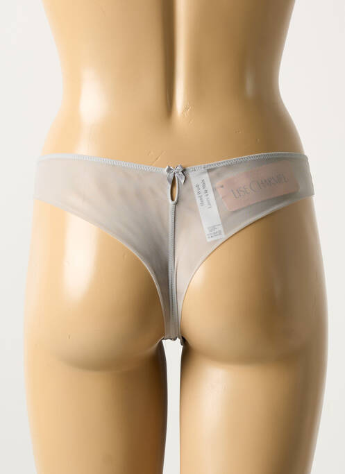 Tanga gris LISE CHARMEL pour femme