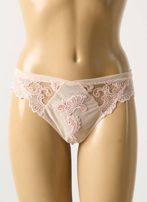 Tanga rose LISE CHARMEL pour femme