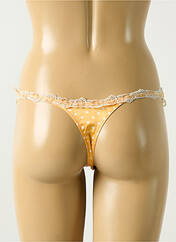 String orange COTTON CLUB pour femme seconde vue