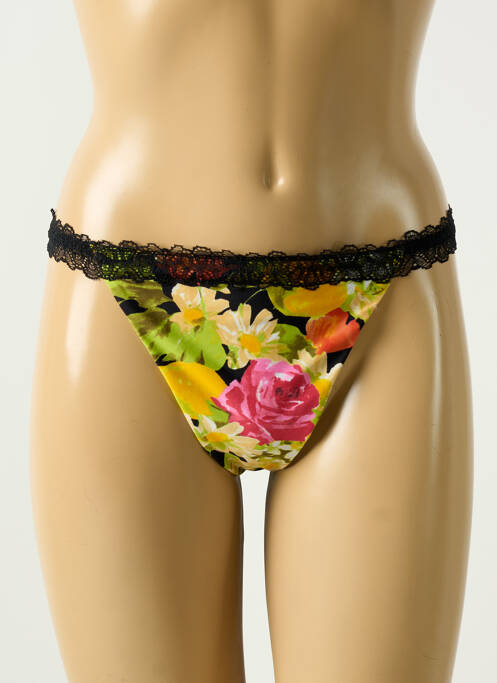 String tissage popeline noir LISE CHARMEL femme