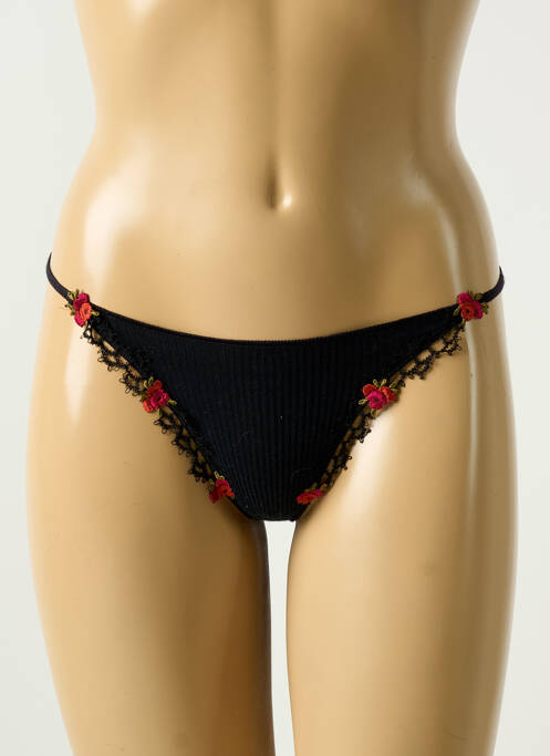 String stretch noir LISANZA femme
