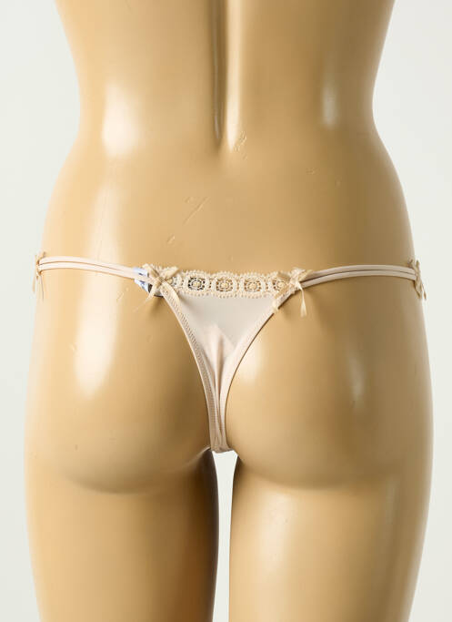 String beige COTTON CLUB pour femme