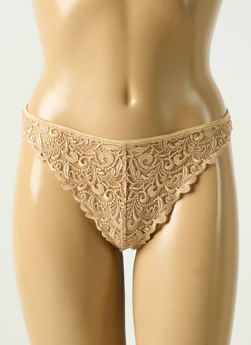 String beige LISE CHARMEL pour femme
