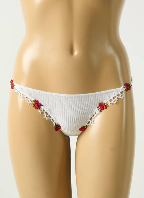 String blanc LISANZA pour femme