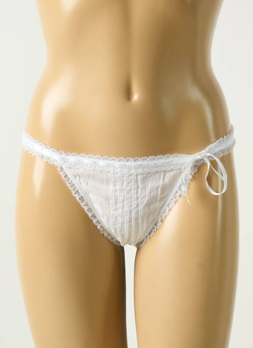 String blanc RAVAGE pour femme