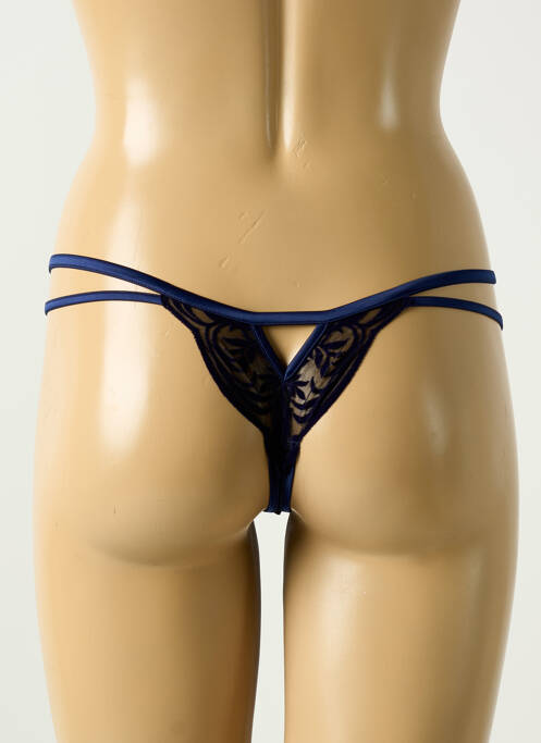 String bleu RCRESCENTINI BY COTTON BLUB pour femme