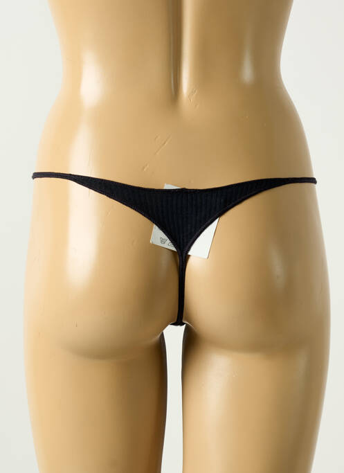 String noir LISANZA femme