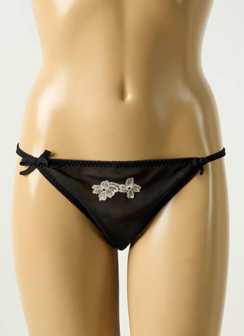 String noir VIVIS pour femme
