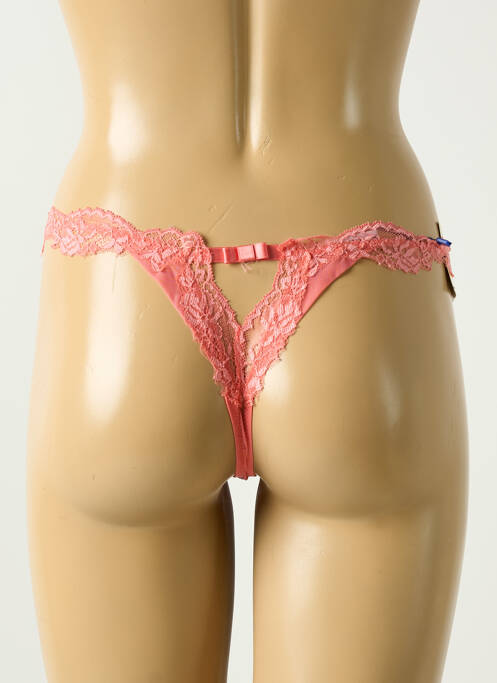 String orange COTTON CLUB pour femme