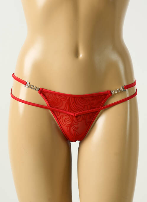 String rouge RCRESCENTINI BY COTTON BLUB pour femme