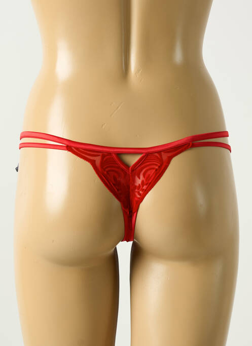 String rouge RCRESCENTINI BY COTTON BLUB pour femme