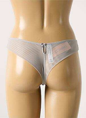 Culotte tissage satiné gris LISE CHARMEL femme