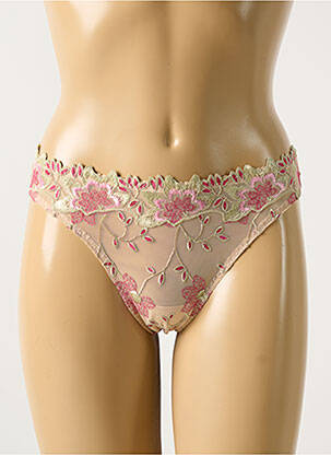 String tissage tulle beige PRIMA DONNA femme