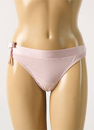 Tanga stretch rose MARIE JO femme