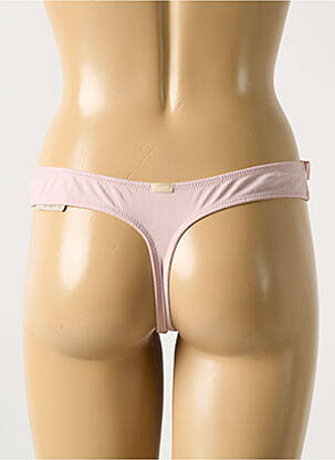 Tanga stretch rose MARIE JO femme