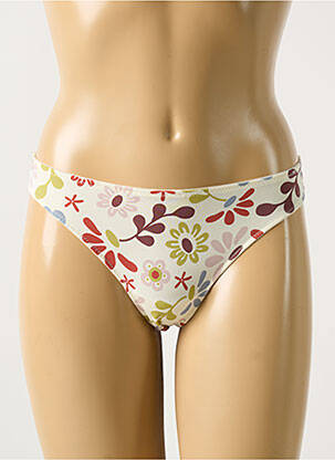 String tissage popeline blanc PRIMADONNA femme