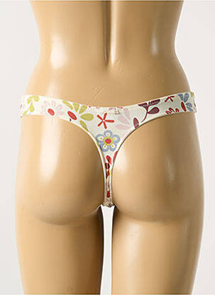 String tissage popeline blanc PRIMADONNA femme