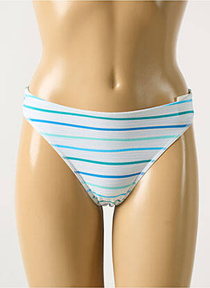 String tissage popeline bleu MARIE JO femme