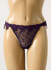 Tanga violet LISE CHARMEL pour femme seconde vue