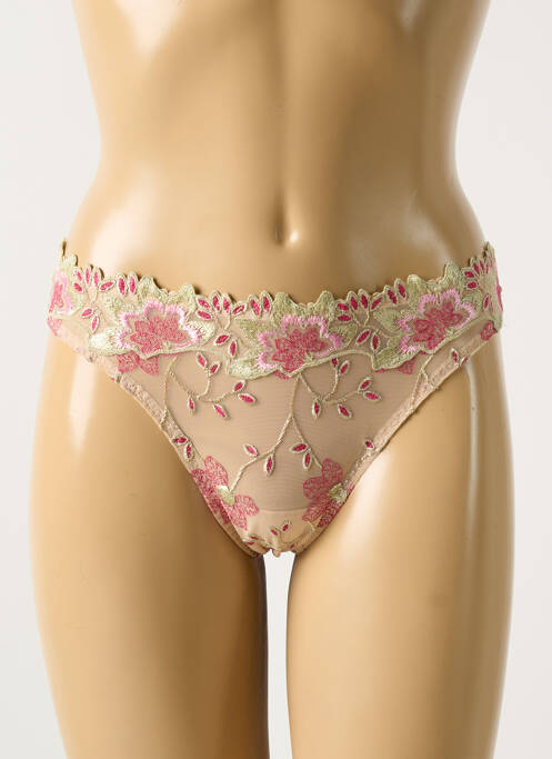 String tissage tulle beige PRIMA DONNA femme