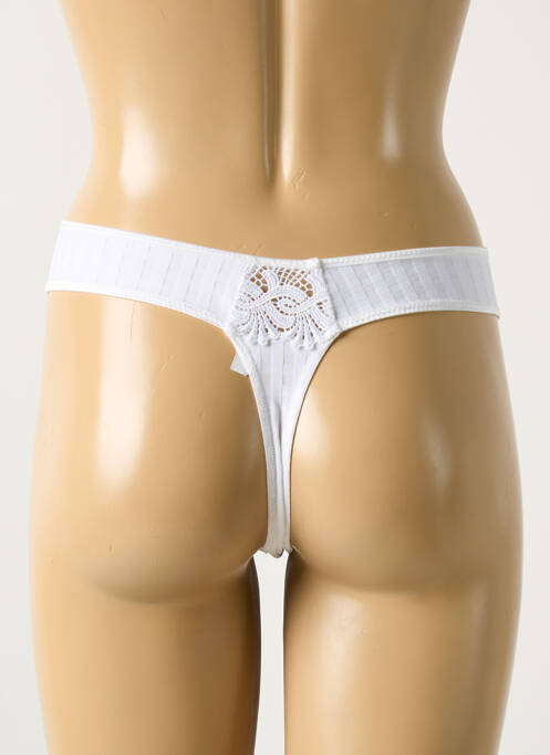 String blanc MARIE JO femme