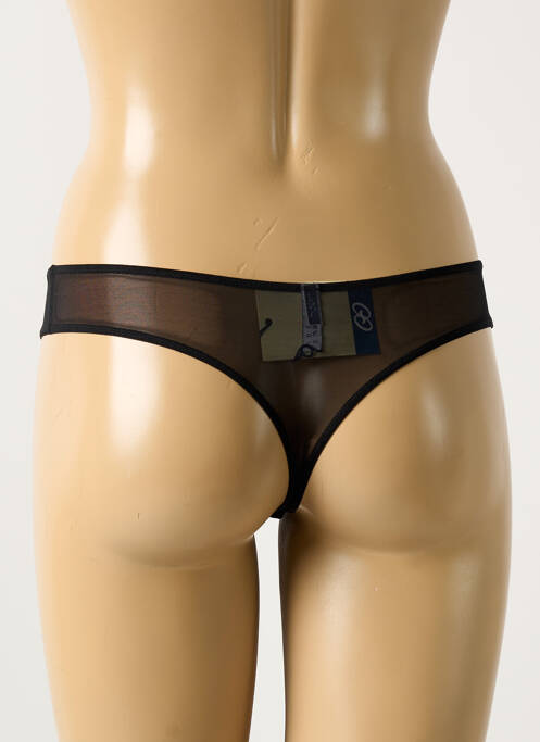 String noir COTTON CLUB pour femme