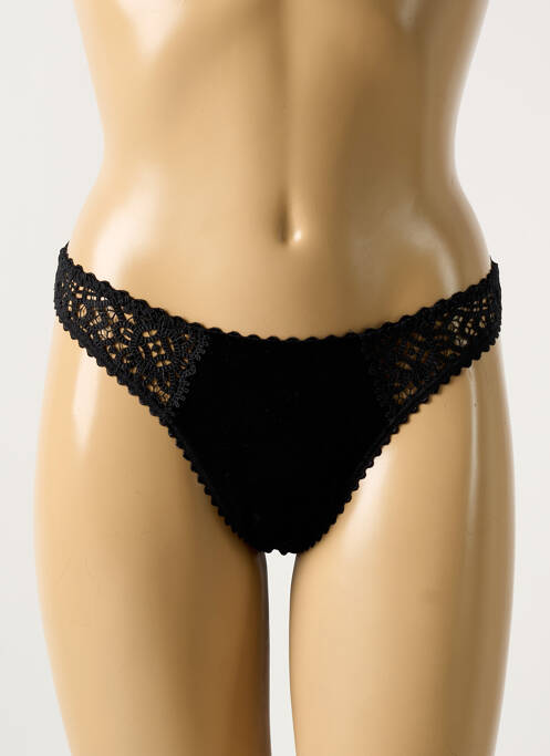String noir MARIE JO pour femme