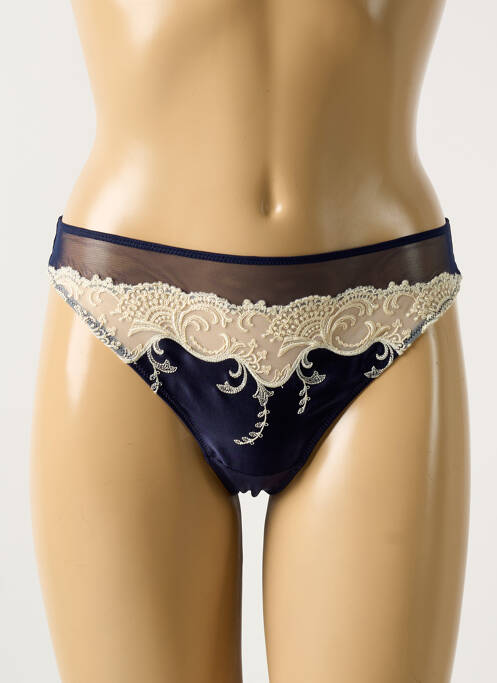 Tanga bleu LISE CHARMEL pour femme