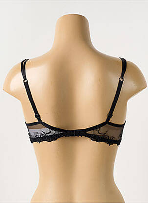 Soutien-gorge broderie haut soutien-gorge emboitant noir LISE CHARMEL femme