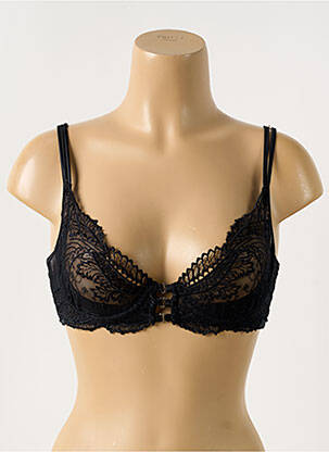 Soutien-gorge haut soutien-gorge emboitant haut soutien-gorge emboitant noir RCRESCENTINI BY COTTON BLUB femme